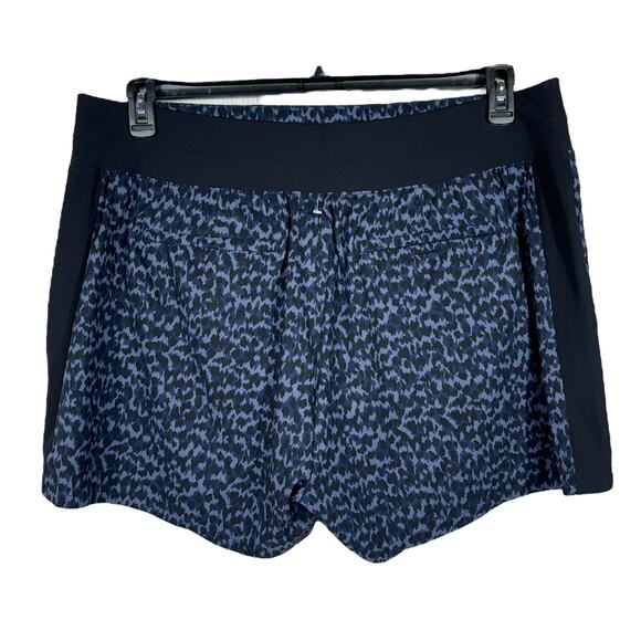 Athleta SZ 20 Brooklyn Printed Shorts Zip Pocket Elastic Waist Quick Dry Stretch - Picture 3 of 6